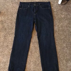 Dark Wash Banana Republic Straight Fit